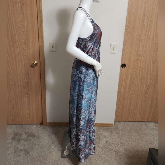 Blue Collective concepts floral maxi dress size small - Picture 10 of 11